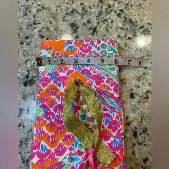 Lilly Pulitzer I'm So Hooked Wine Tote NWT - Picture 5 of 5